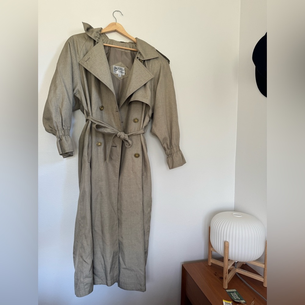 Vintage 1980’s Trench Jacket